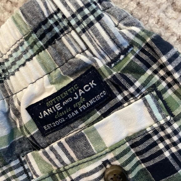 Baby Boy Janie and Jack Plaid Shorts - 2 Pairs - Picture 6 of 11